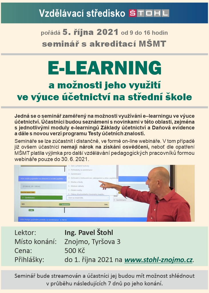 E-learning ve výuce
